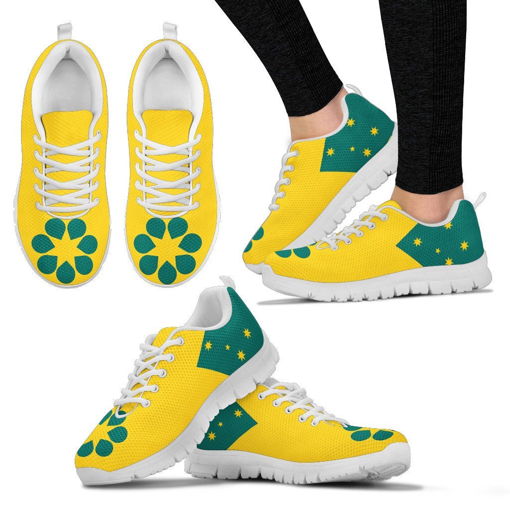 Sneakers - Southern Cross Australia Shoes National Colors - Unisex - Vibe Hoodie Shop