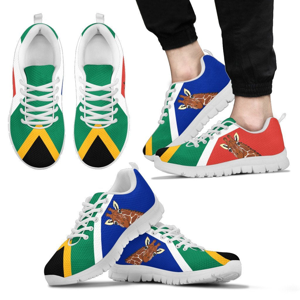 South Africa Giraffe Sneakers - Vibe Hoodie Shop