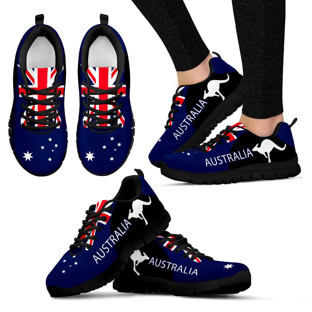 Sneakers - Aus Flag Shoes Sport Version - Unisex - Vibe Hoodie Shop