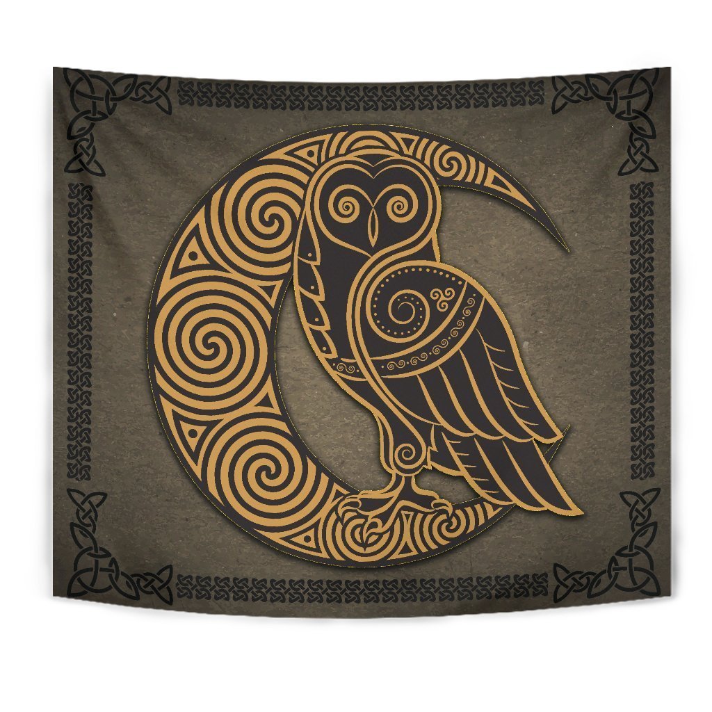 Celtic Tapestry - Celtic Raven - Vibe Hoodie Shop