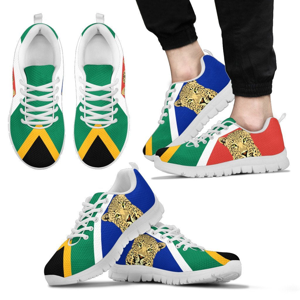 South Africa Leopard Sneakers - Vibe Hoodie Shop