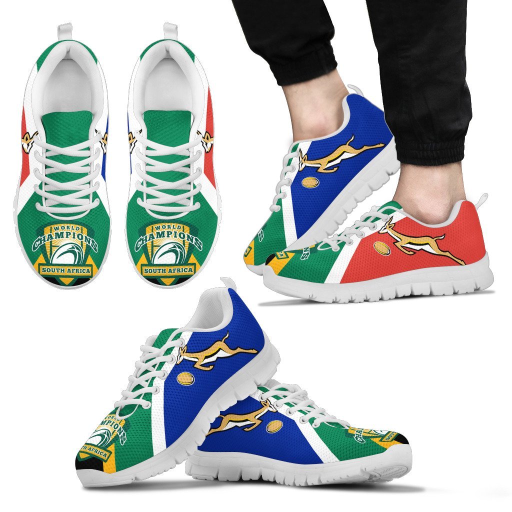 South Africa Rugby World Cup Men's / Women's Sneakers (Shoes) - Vibe Hoodie Shop