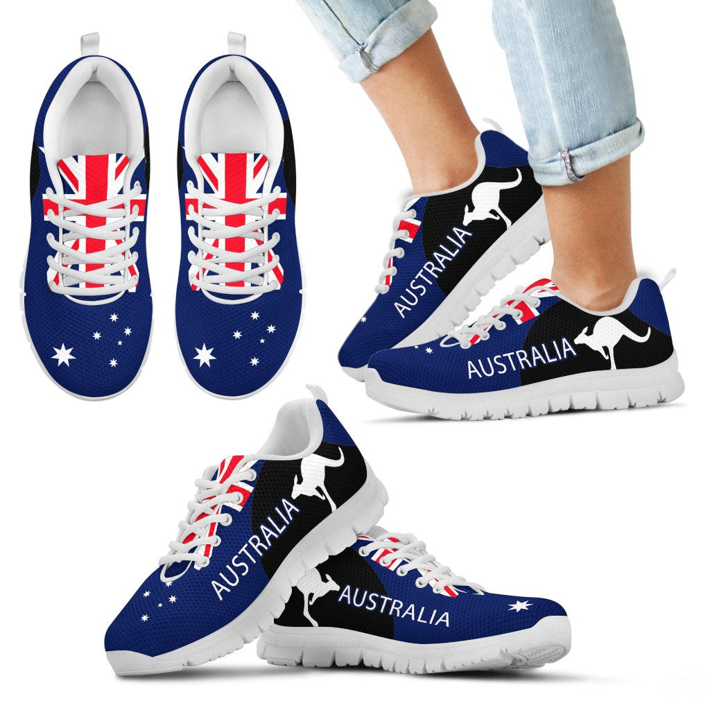 Sneakers - Aus Flag Shoes Sport Version - Unisex - Vibe Hoodie Shop