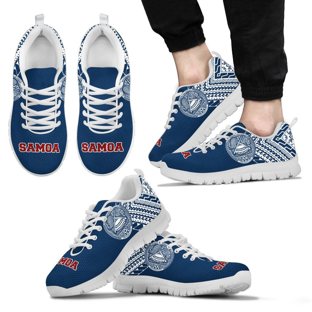 American Samoa Athletic Sneakers (Blue Version) - Vibe Hoodie Shop