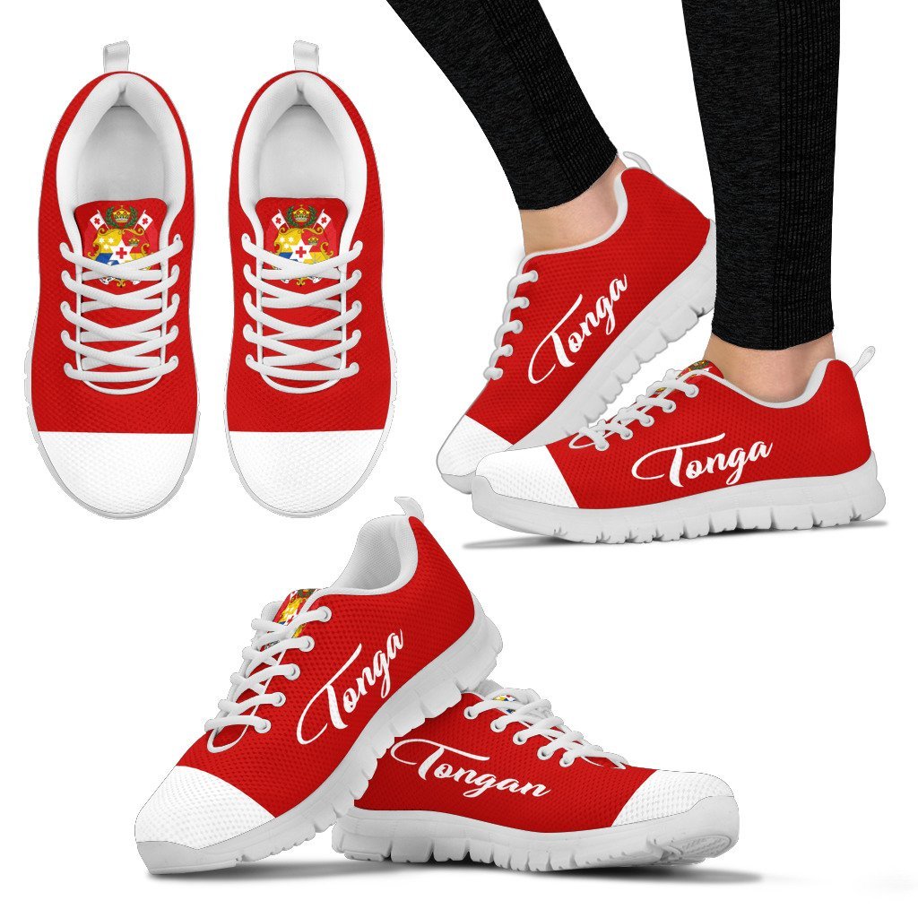 Tonga Coat Of Arms Sneakers 02 - Vibe Hoodie Shop