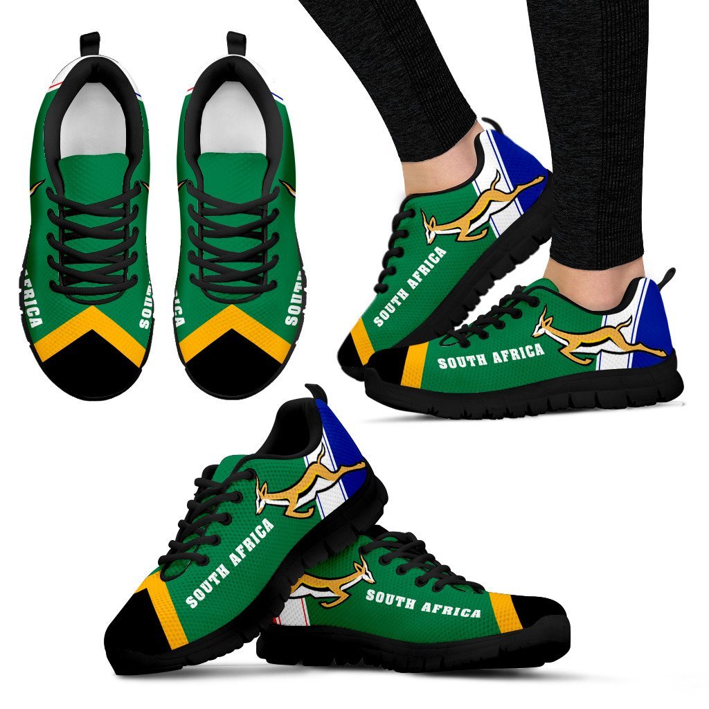 South Africa Flag Sneakers - Vibe Hoodie Shop