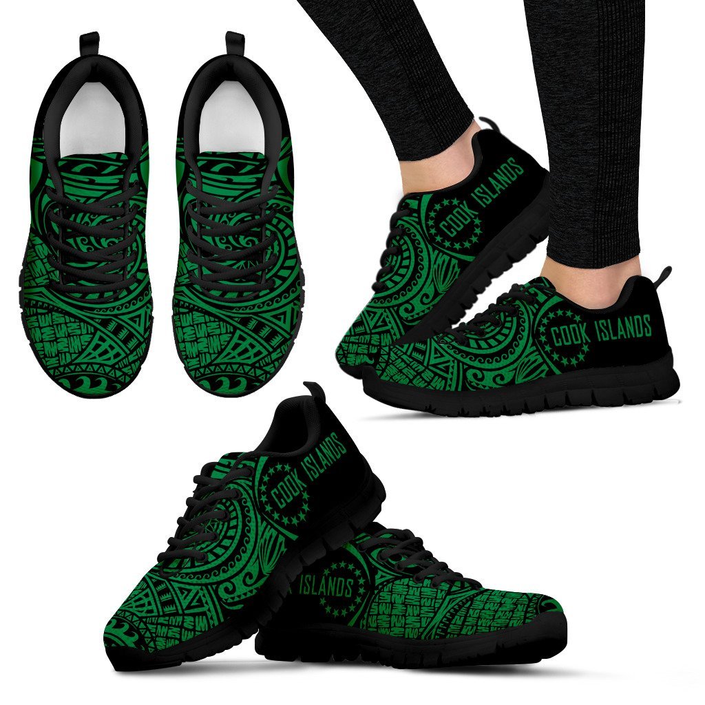 Cook Islands Polynesian Sneakers - Circle Style 05 - Vibe Hoodie Shop