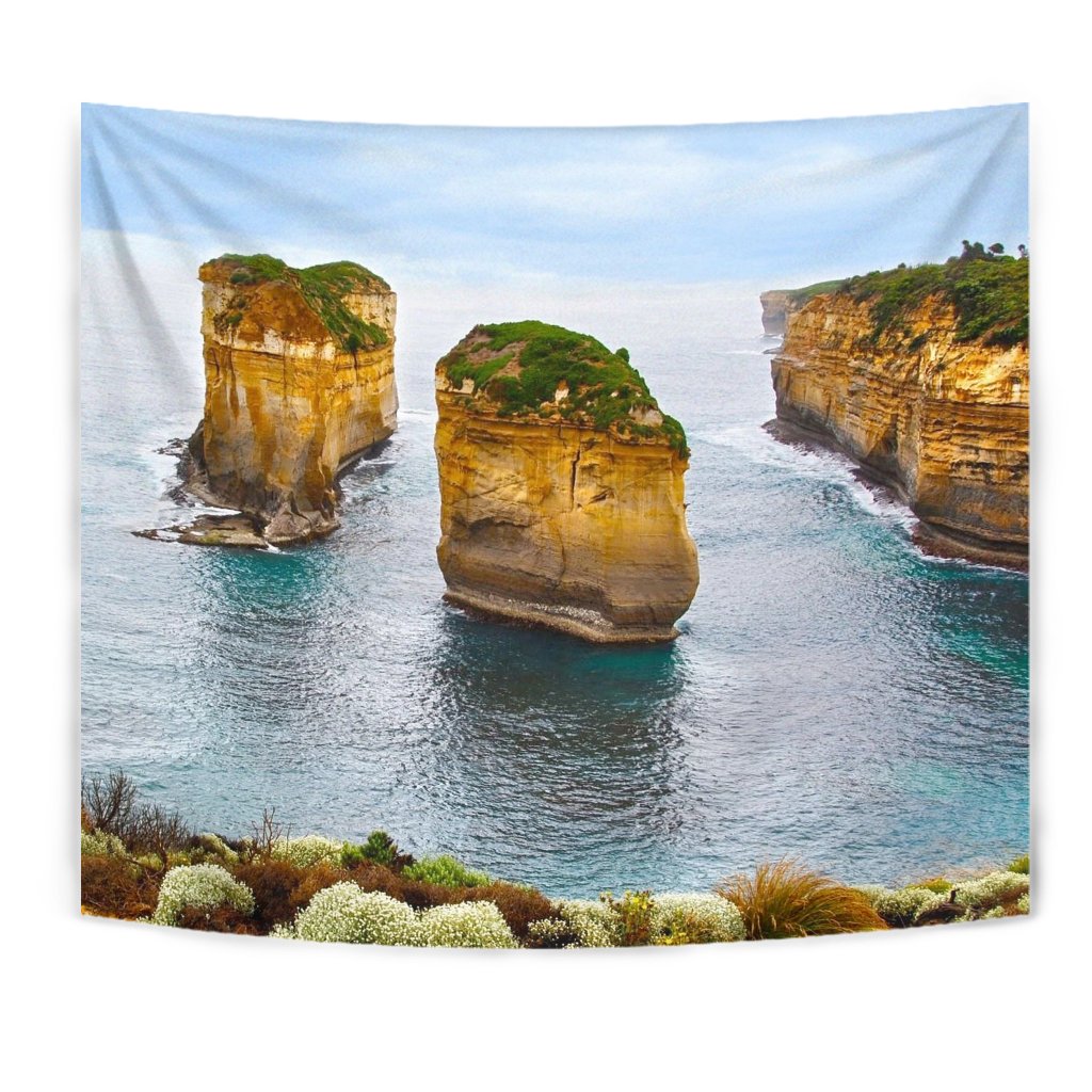 Tapestry - Loch Ard Gorge Tapestries Landscape - Vibe Hoodie Shop