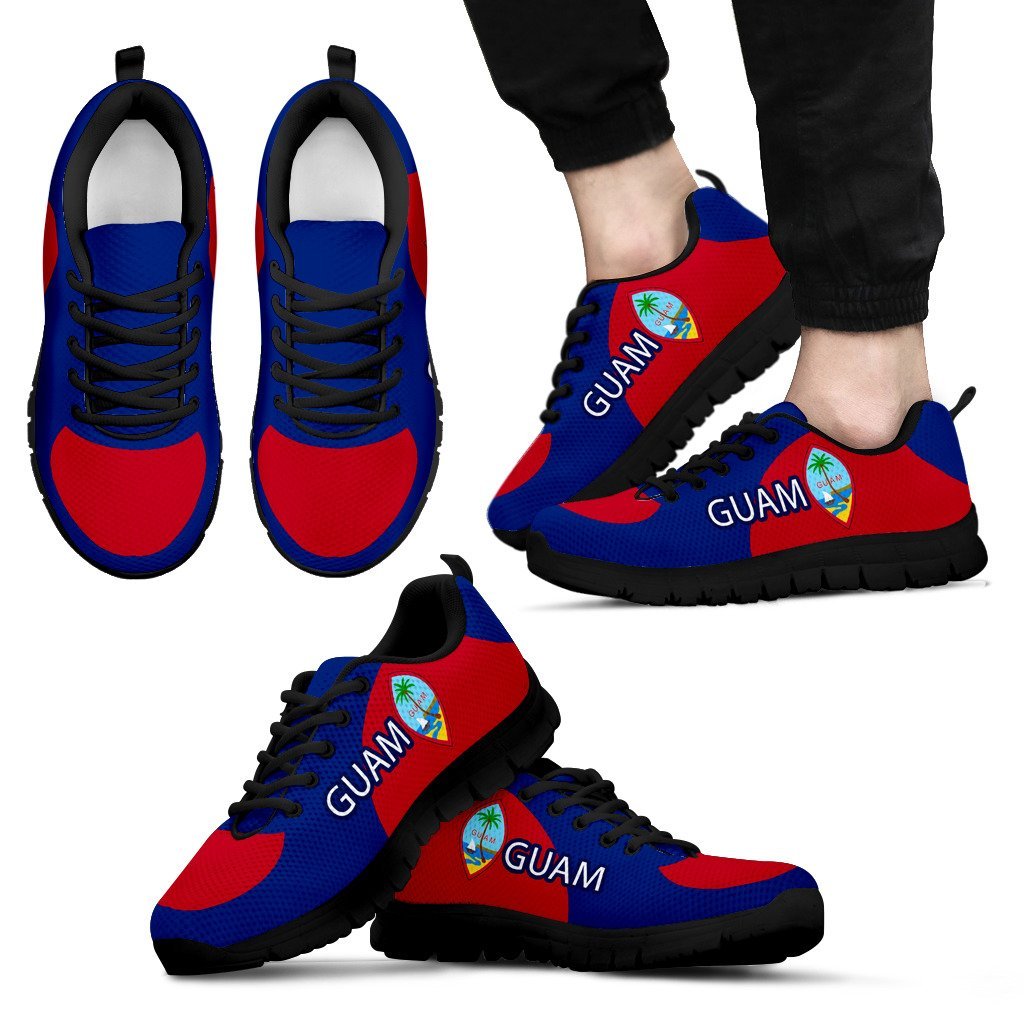 Guam Shoes Flag Coat Of Arm - Cullinan Version - Vibe Hoodie Shop