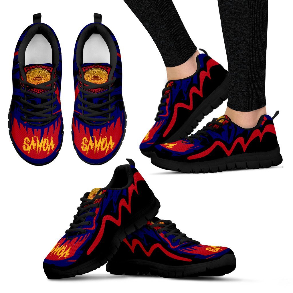 American Samoa Sneakers - Crazy Style - Vibe Hoodie Shop