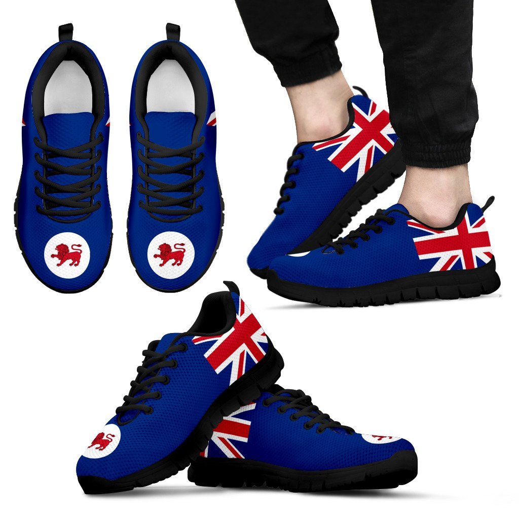 Australia Sneakers - Tasmania Shoes Australian Flag - Vibe Hoodie Shop