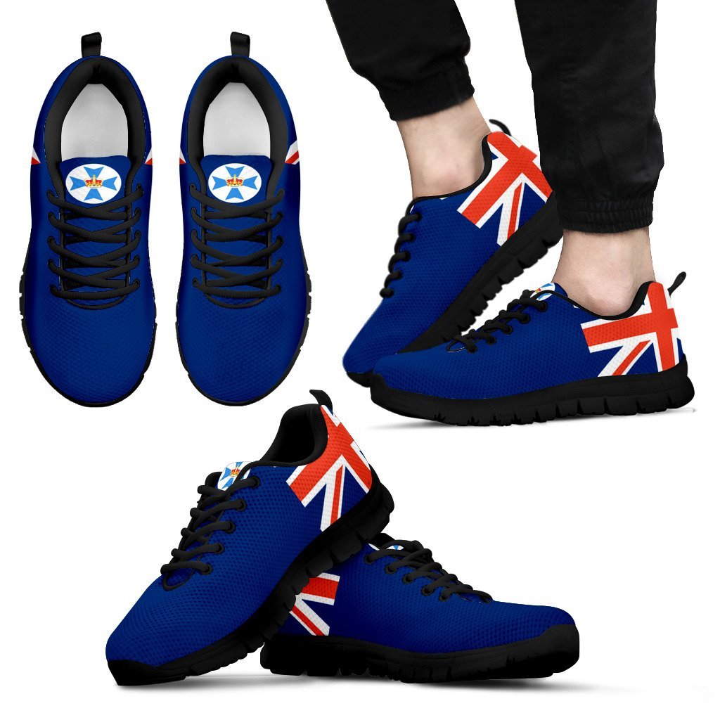 Sneakers - Aus Flag Shoes Queensland - Unisex - Vibe Hoodie Shop