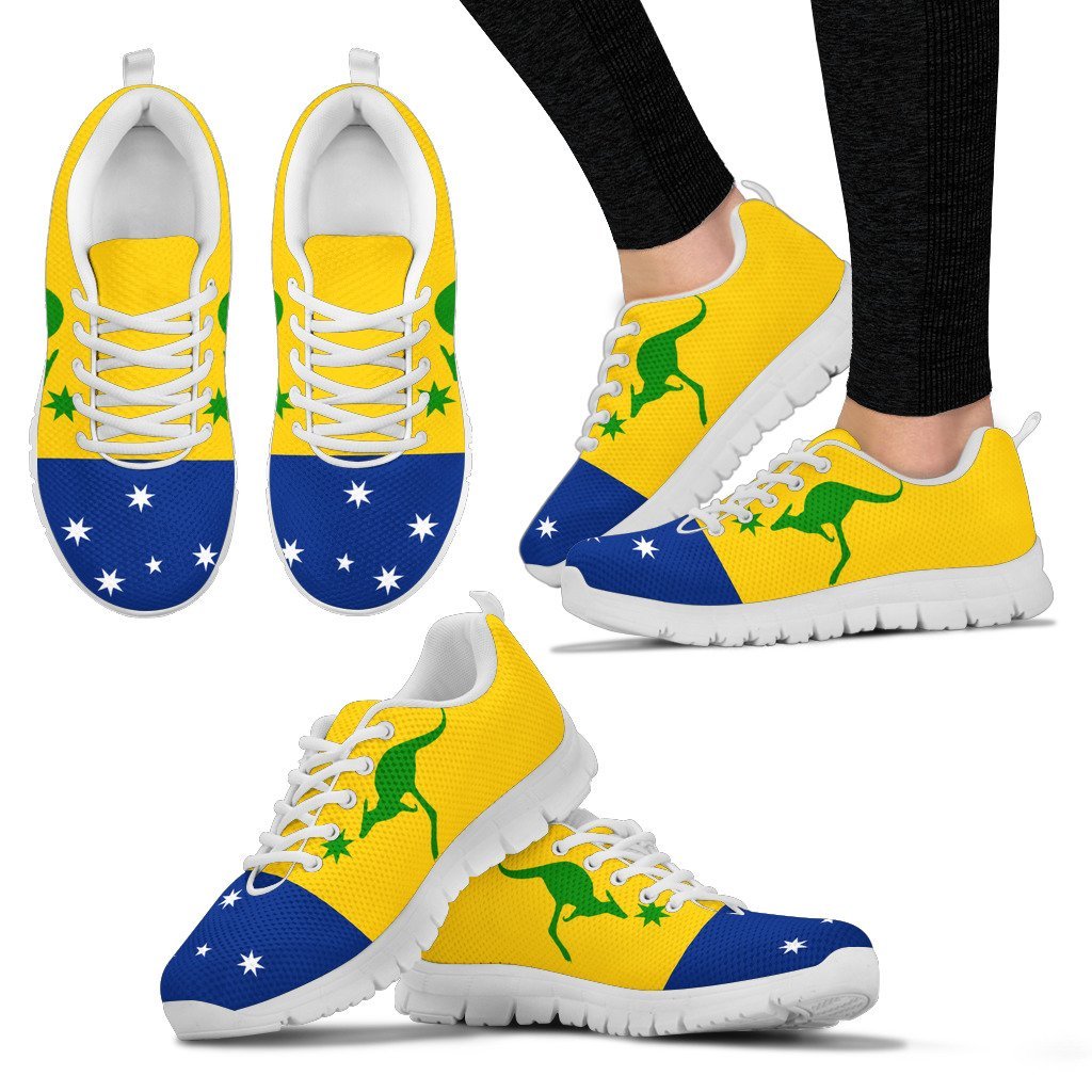 Sneakers - Southern Cross Australia Shoes Kangaroo - Unisex - 02 - Vibe Hoodie Shop