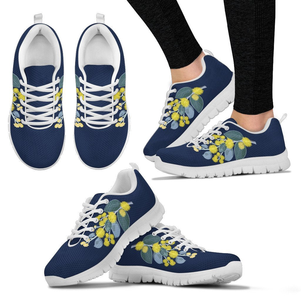 Australia Sneakers - Golden Wattle Shoes - Unisex - Vibe Hoodie Shop