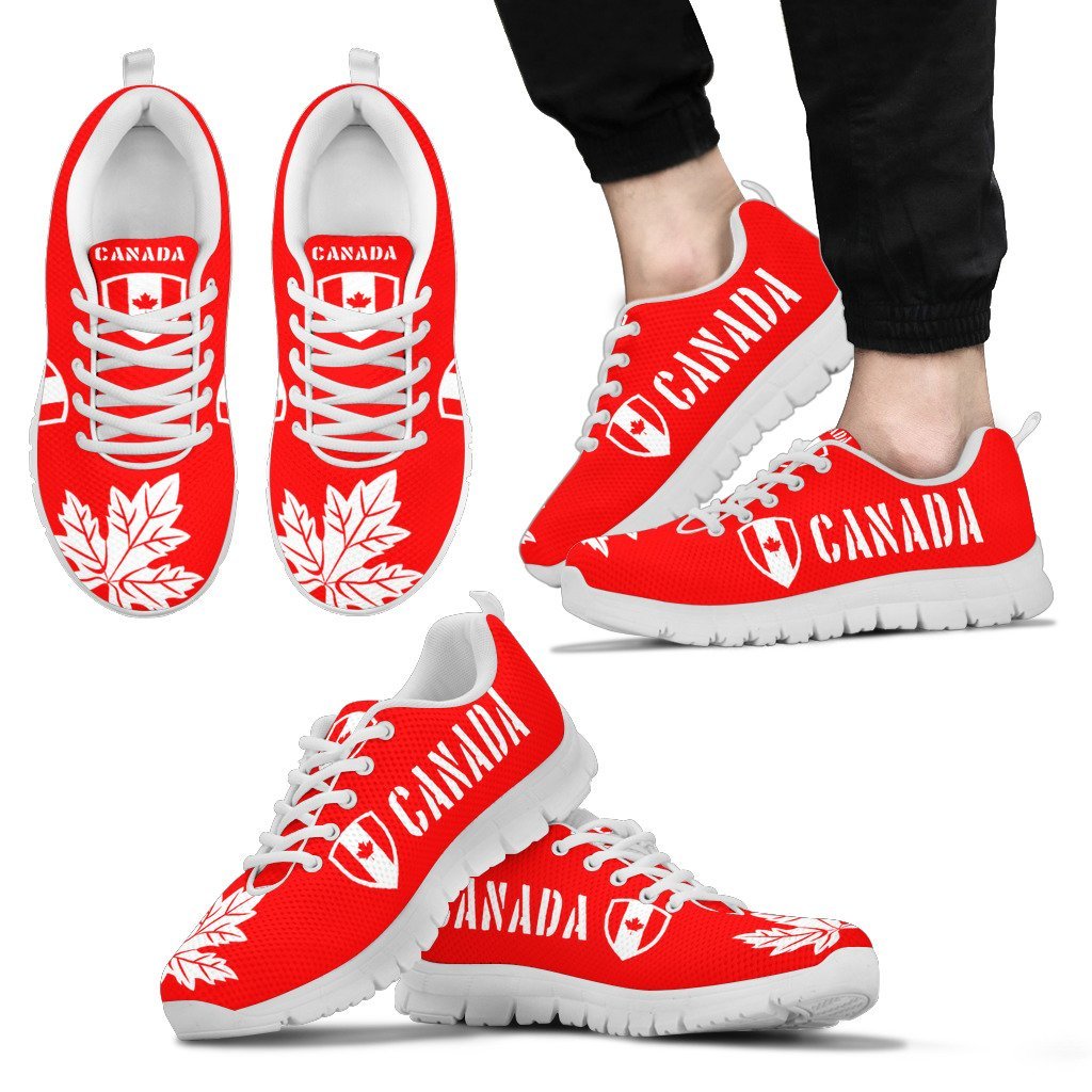 Canada Sneakers - Canada Flag Sneakers - Vibe Hoodie Shop