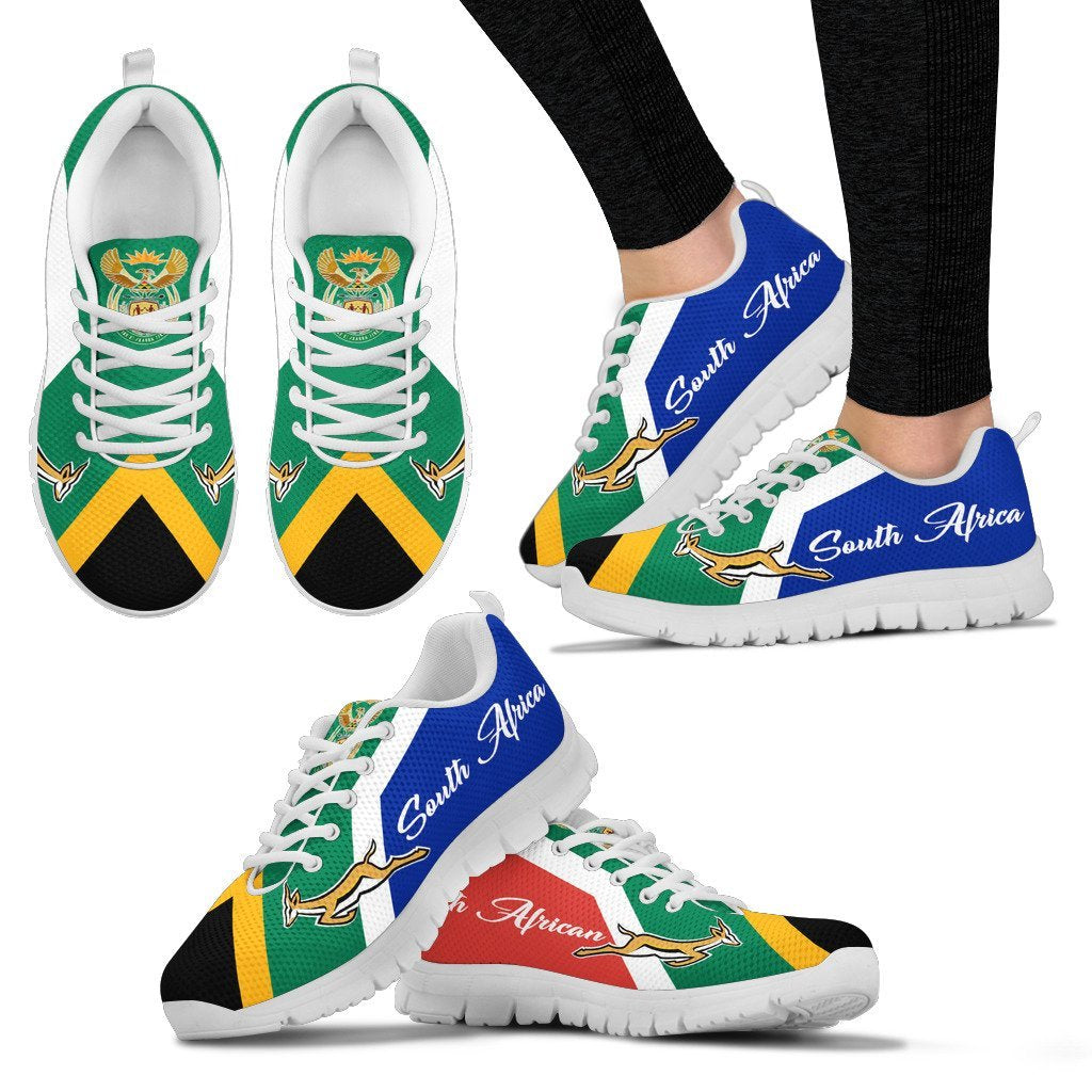 Coat Of Arms Of South Africa Sneakers - Vibe Hoodie Shop