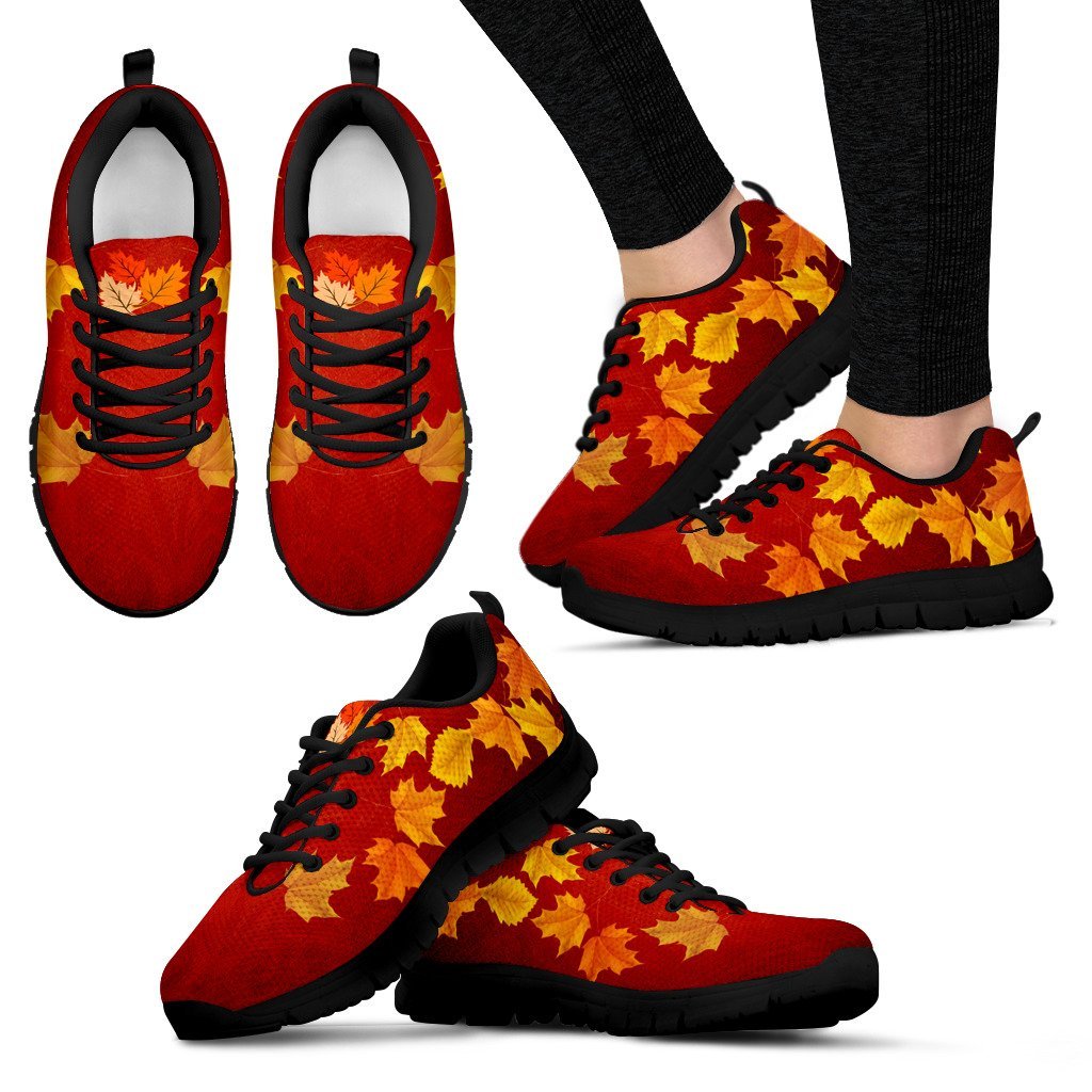 Canada Maple Leaves Sneakers - Vibe Hoodie Shop