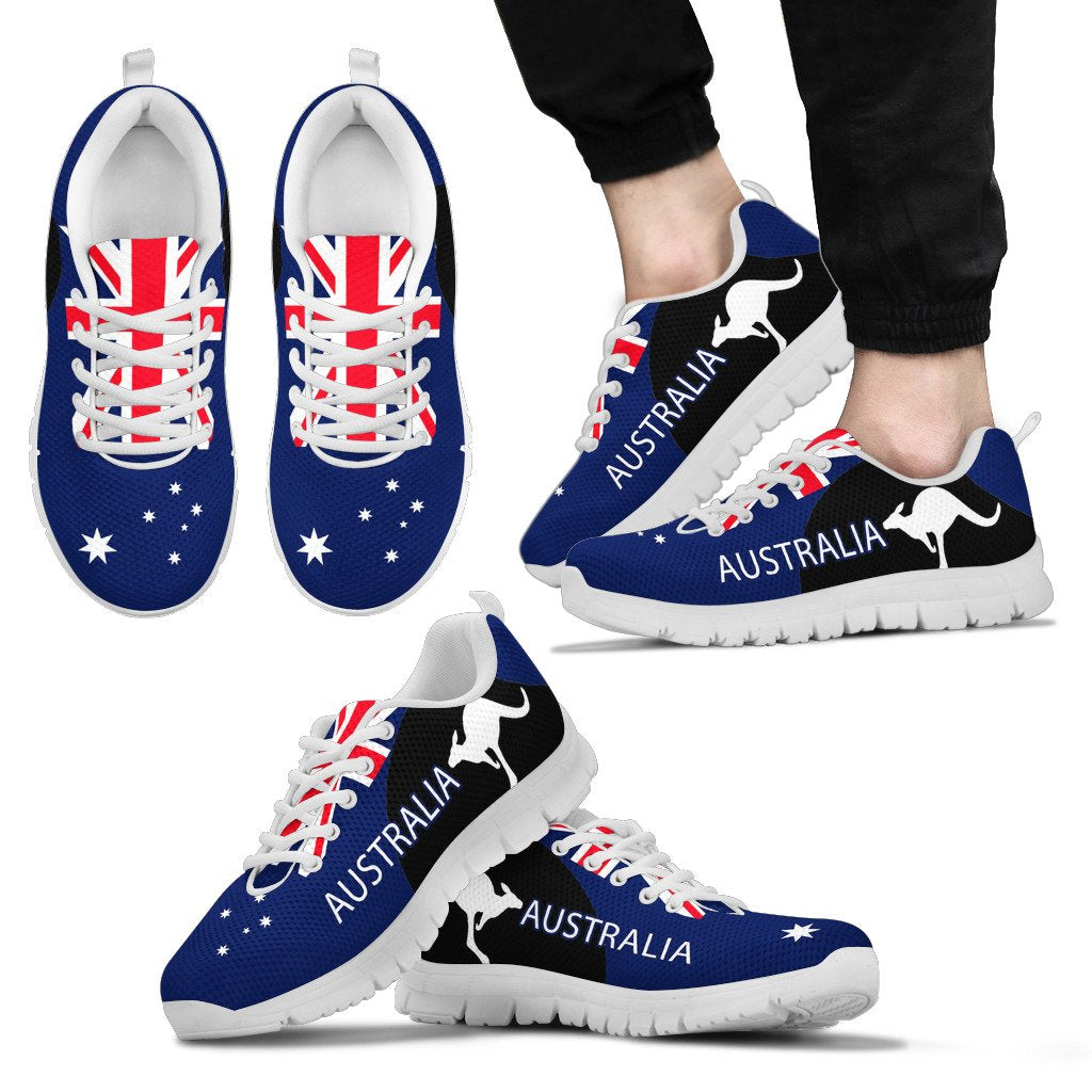 Sneakers - Aus Flag Shoes Sport Version - Unisex - Vibe Hoodie Shop