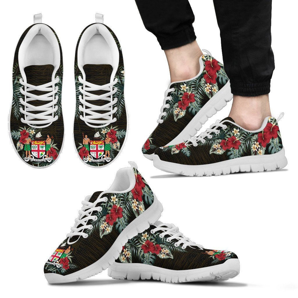 Fiji Hibiscus Sneakers - Vibe Hoodie Shop