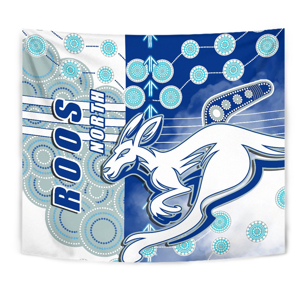 Melbourne Kangaroos Tapestry Indigenous North - Roos - Vibe Hoodie Shop