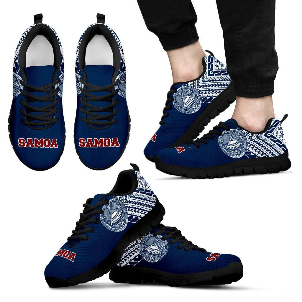 American Samoa Athletic Sneakers (Blue Version) - Vibe Hoodie Shop