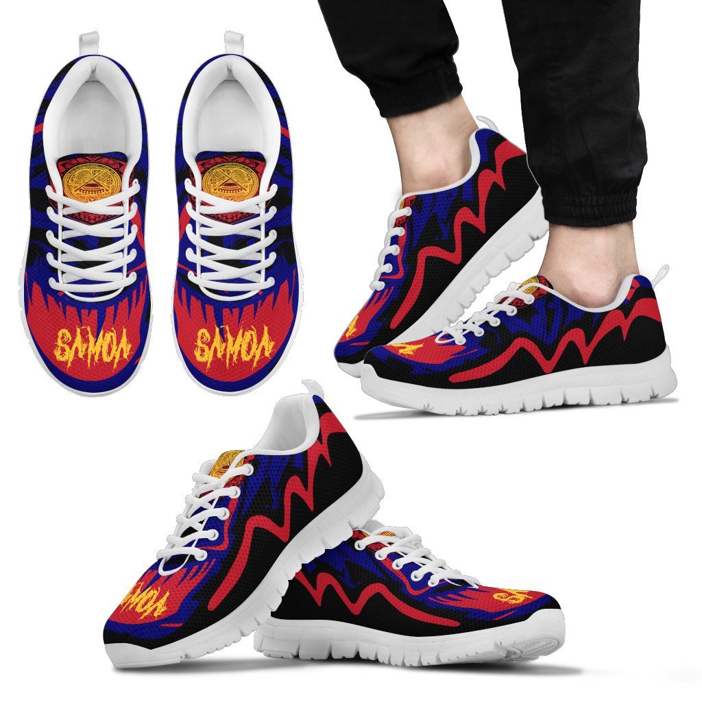 American Samoa Sneakers - Crazy Style - Vibe Hoodie Shop