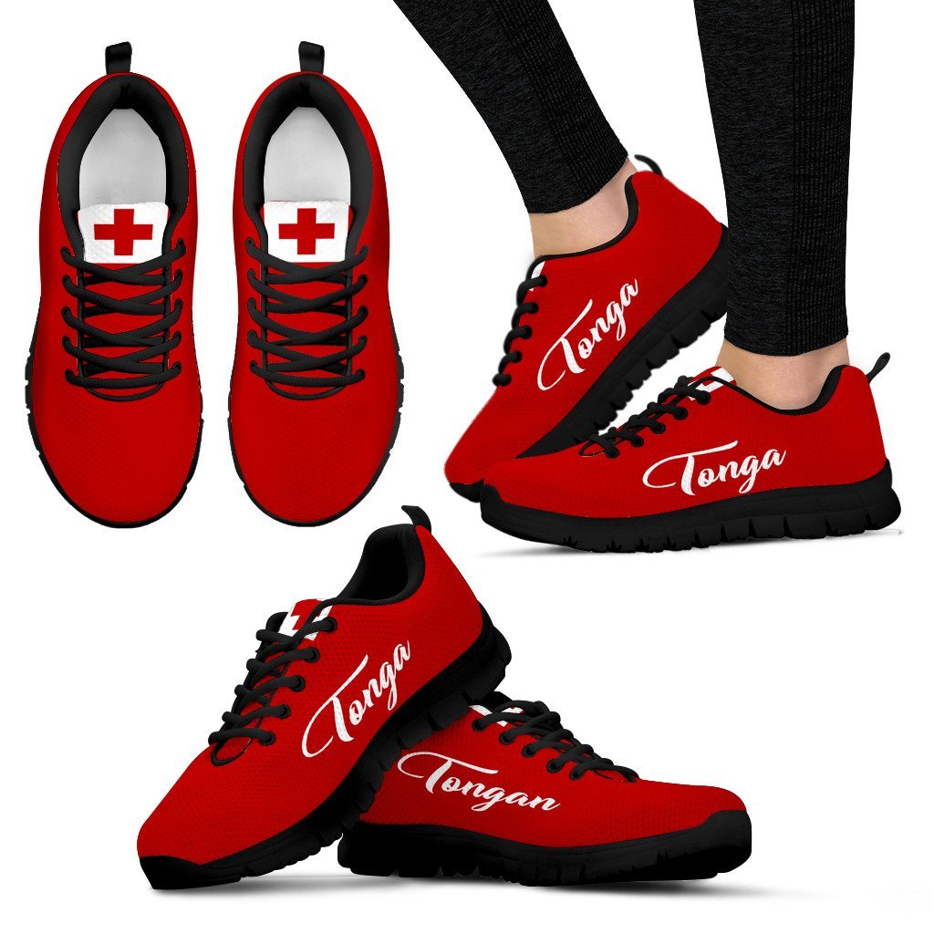 Tonga Flag - Tonga Shoes - Vibe Hoodie Shop