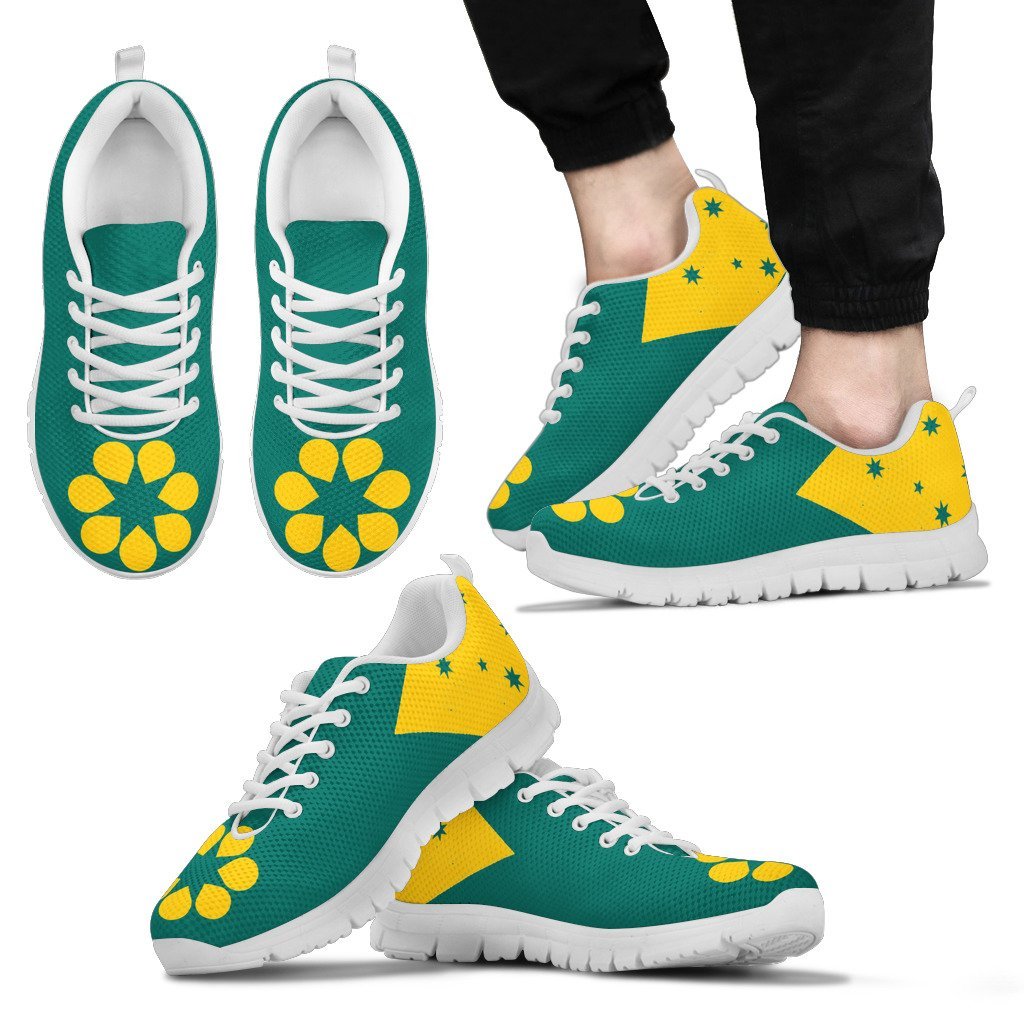 Australia Sneakers - Flower Shoes - Unisex - Vibe Hoodie Shop