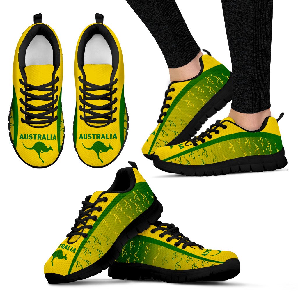 Australia Sneakers - Kangaroo Shoes National Color - Unisex - Vibe Hoodie Shop