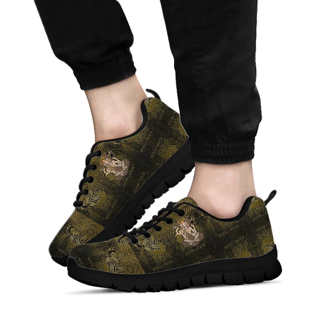 Cernunnos Goddess Sneakers - Celtic God of the Forest - Vibe Hoodie Shop