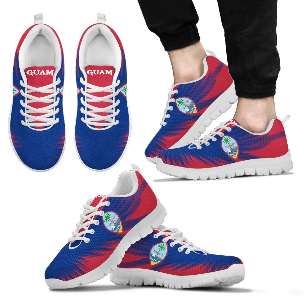 Guam Flying Flag Wings  Sneakers - Vibe Hoodie Shop