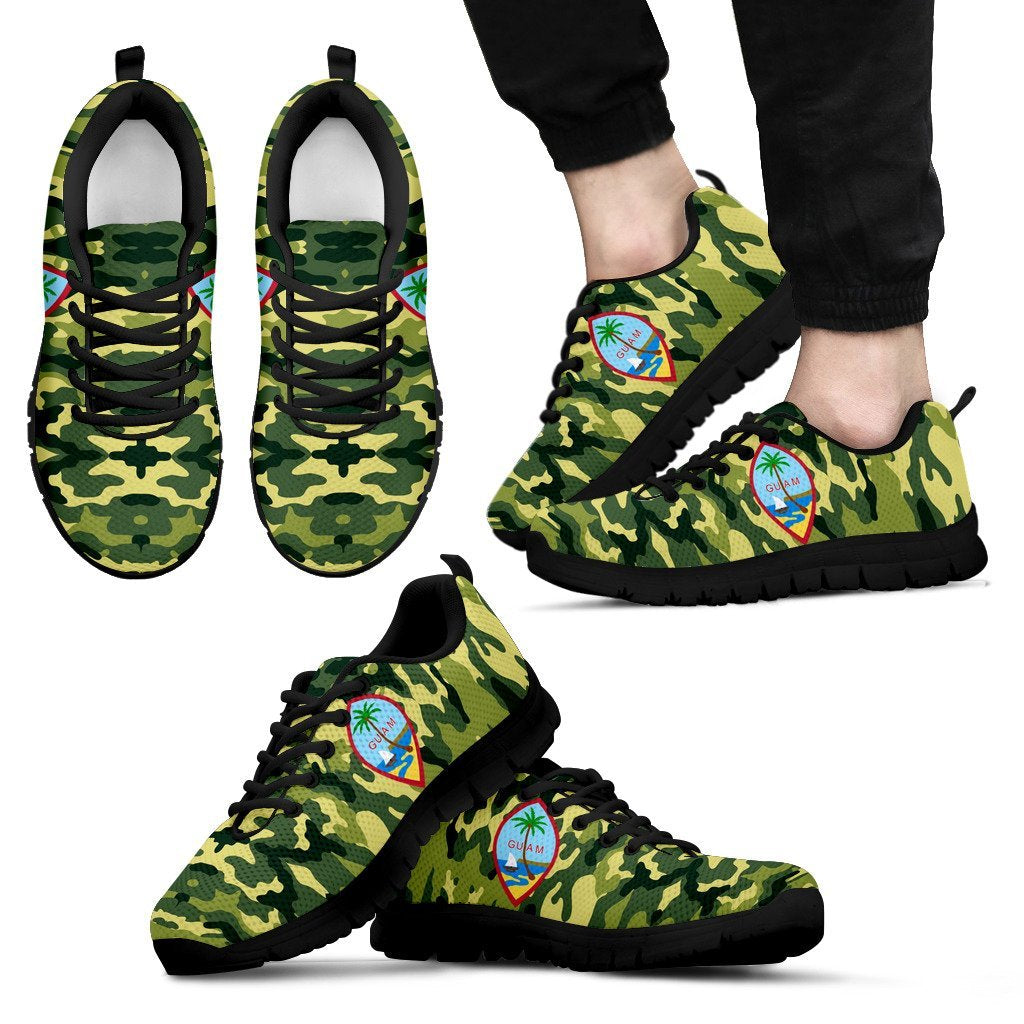 Guam Seal Camouflage Men's/Women's/Kid's Sneakers (Shoes) - Vibe Hoodie Shop