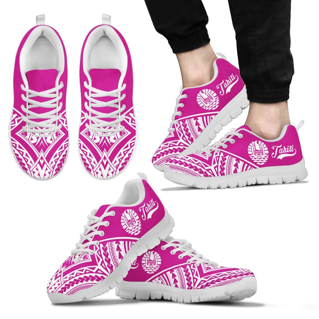 Tahiti Rising Sneakers (Pink) - Vibe Hoodie Shop