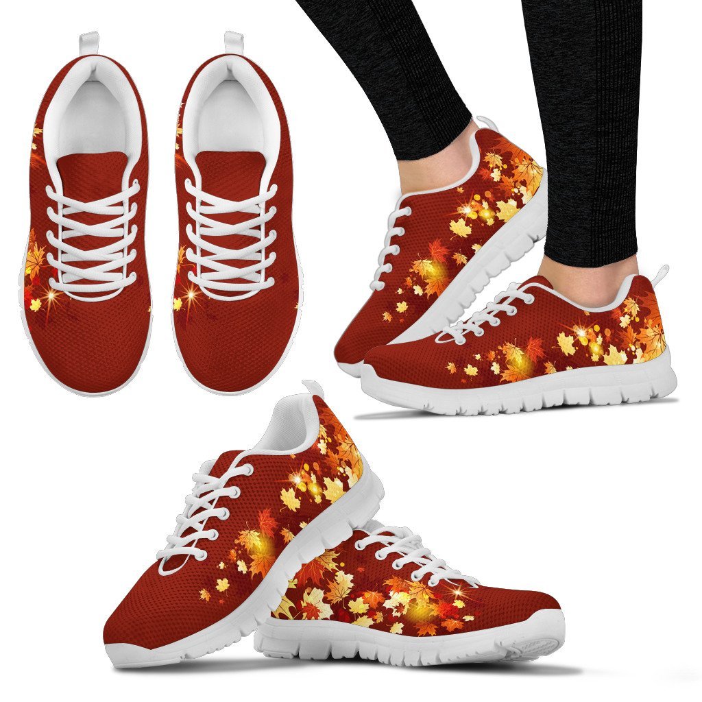 Canada Maple Leaf Sneakers - Vibe Hoodie Shop