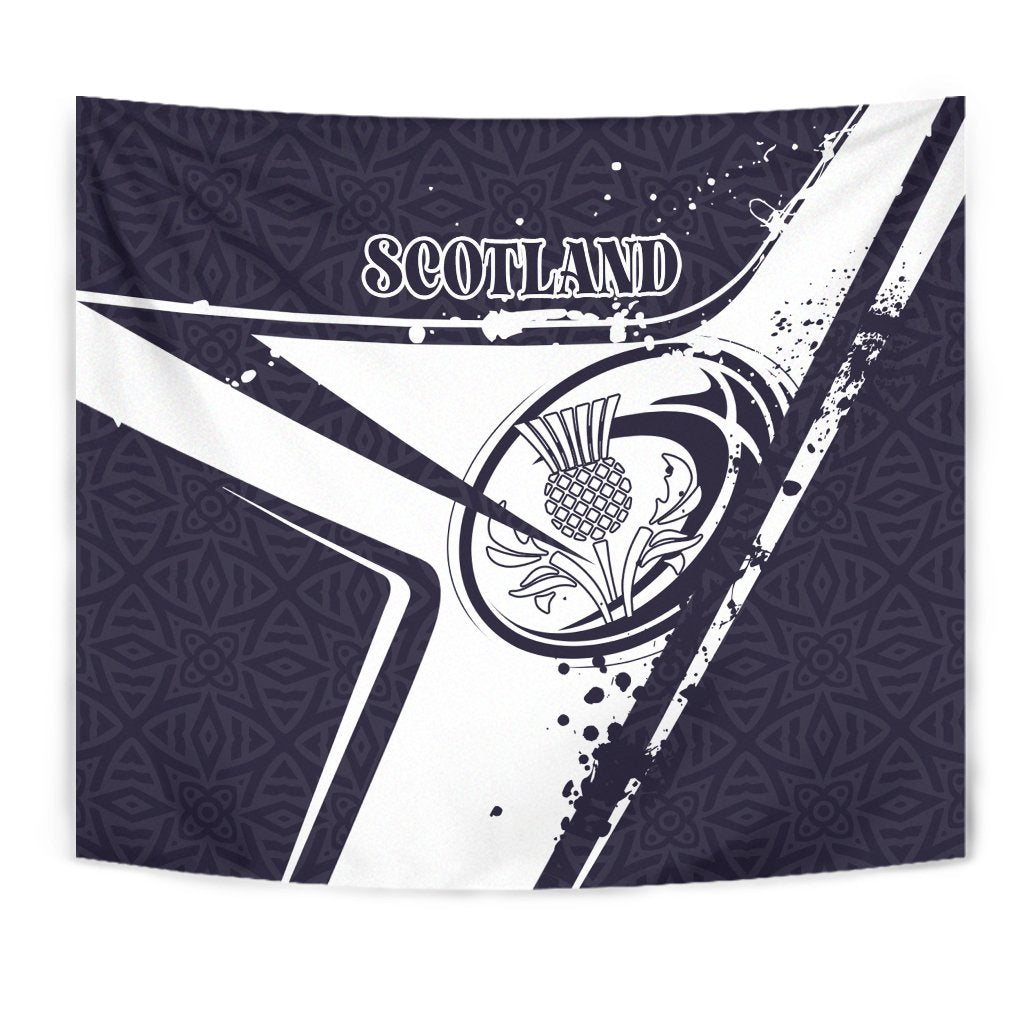 Scotland Rugby Tapestry - Scottish Rugby - Vibe Hoodie Shop