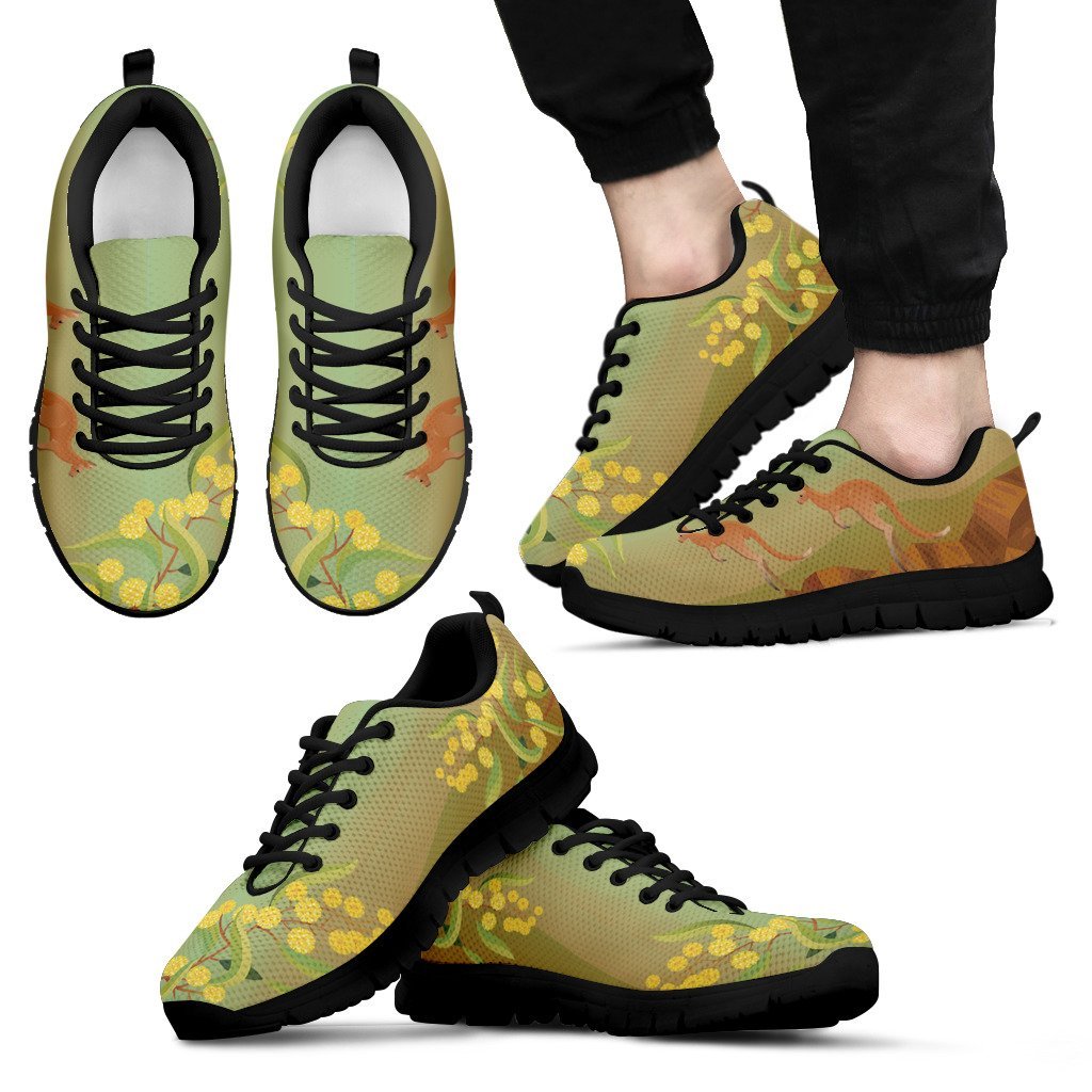 Australia Sneakers - Mimosa Shoes Painting - Unisex - Vibe Hoodie Shop