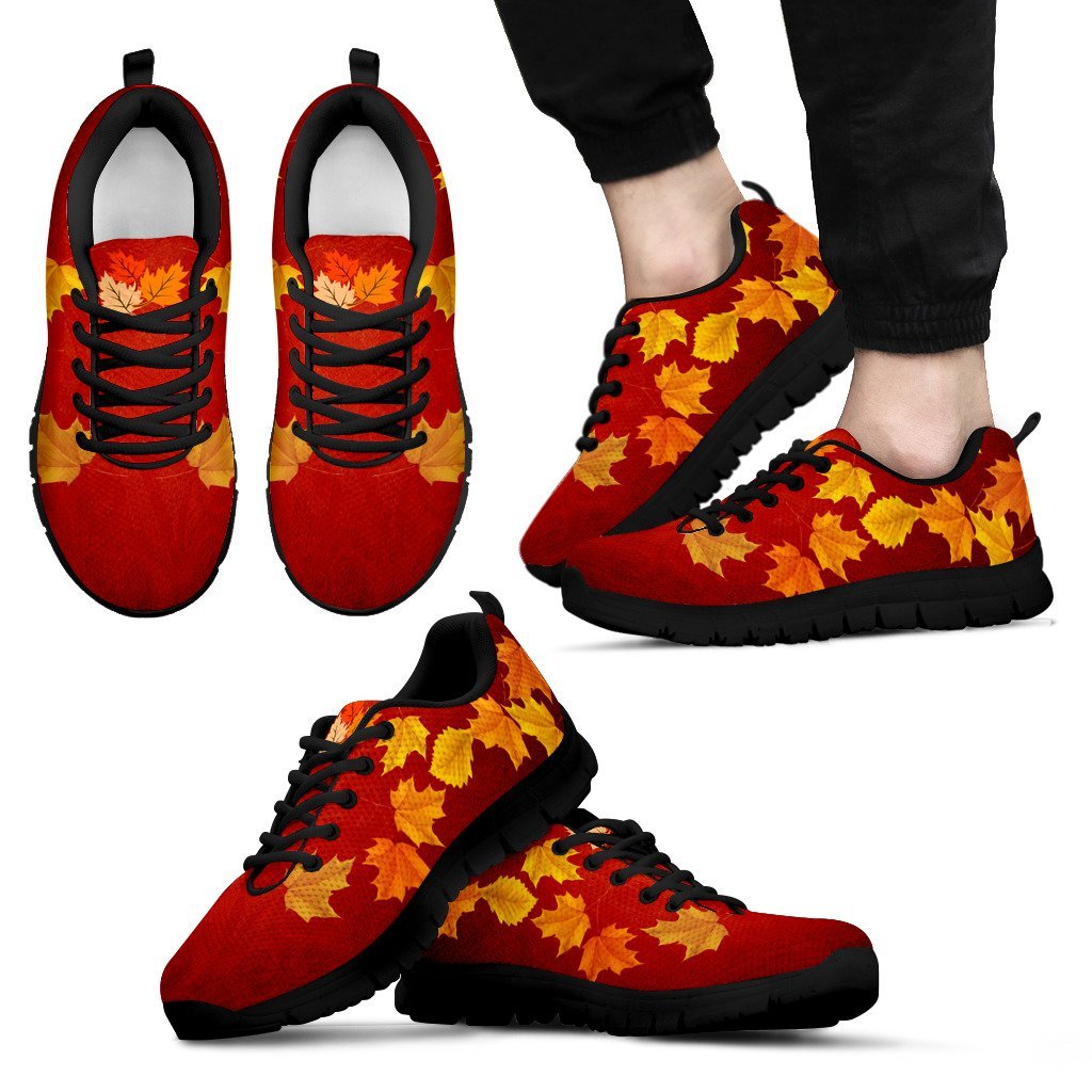 Canada Maple Leaves Sneakers - Vibe Hoodie Shop