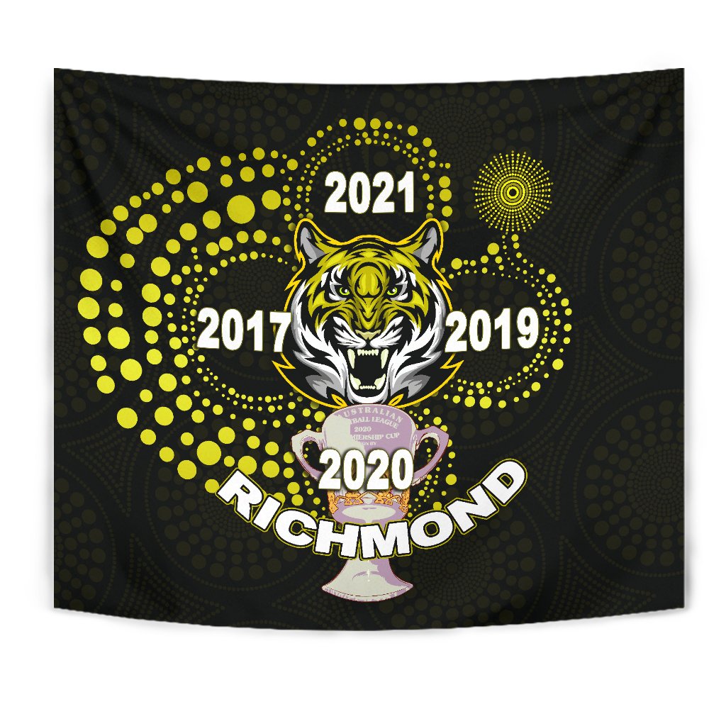 Richmond Premier Tapestry Legendary Tigers Indigenous - Vibe Hoodie Shop