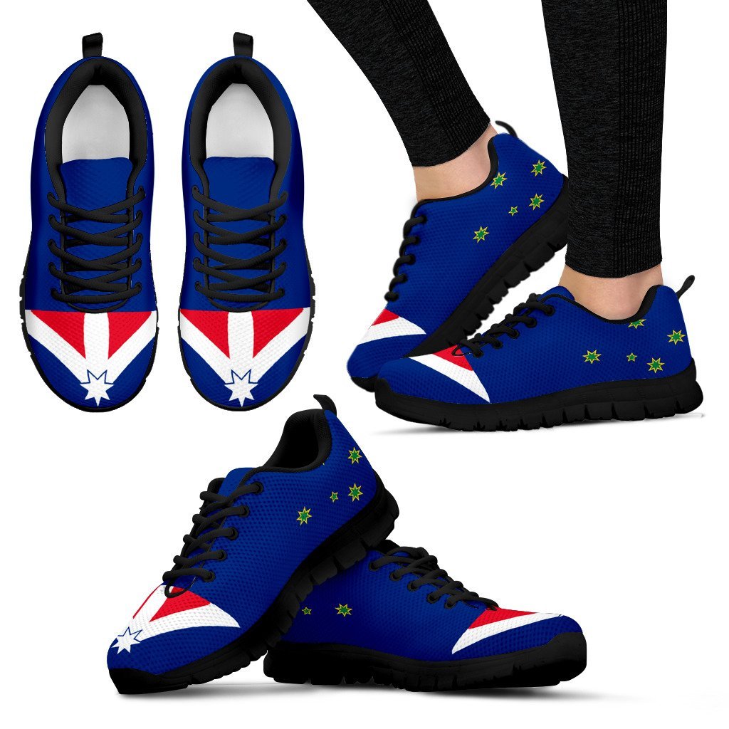 Sneakers - Aus Flag Shoes Southern Cross - Unisex - Vibe Hoodie Shop