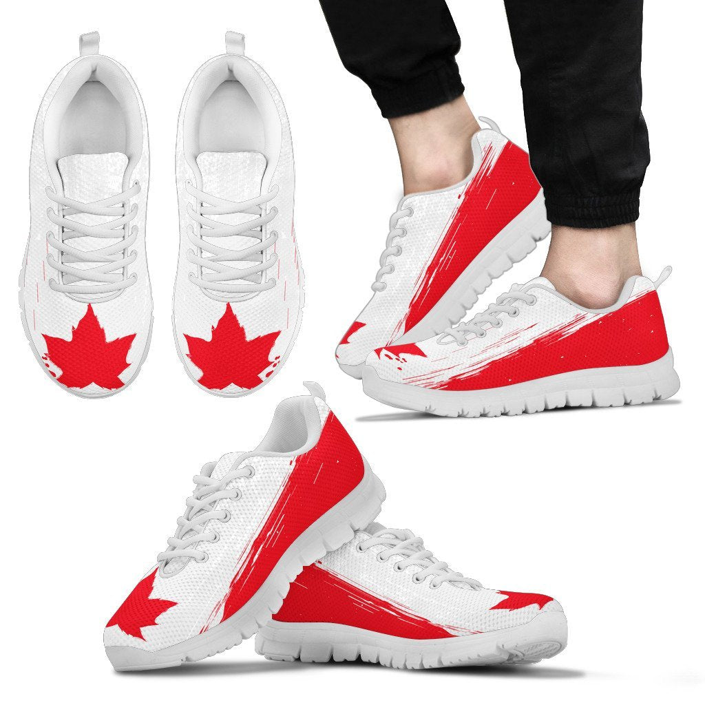 Canada Maple Leaf Sneakers 04 - Vibe Hoodie Shop