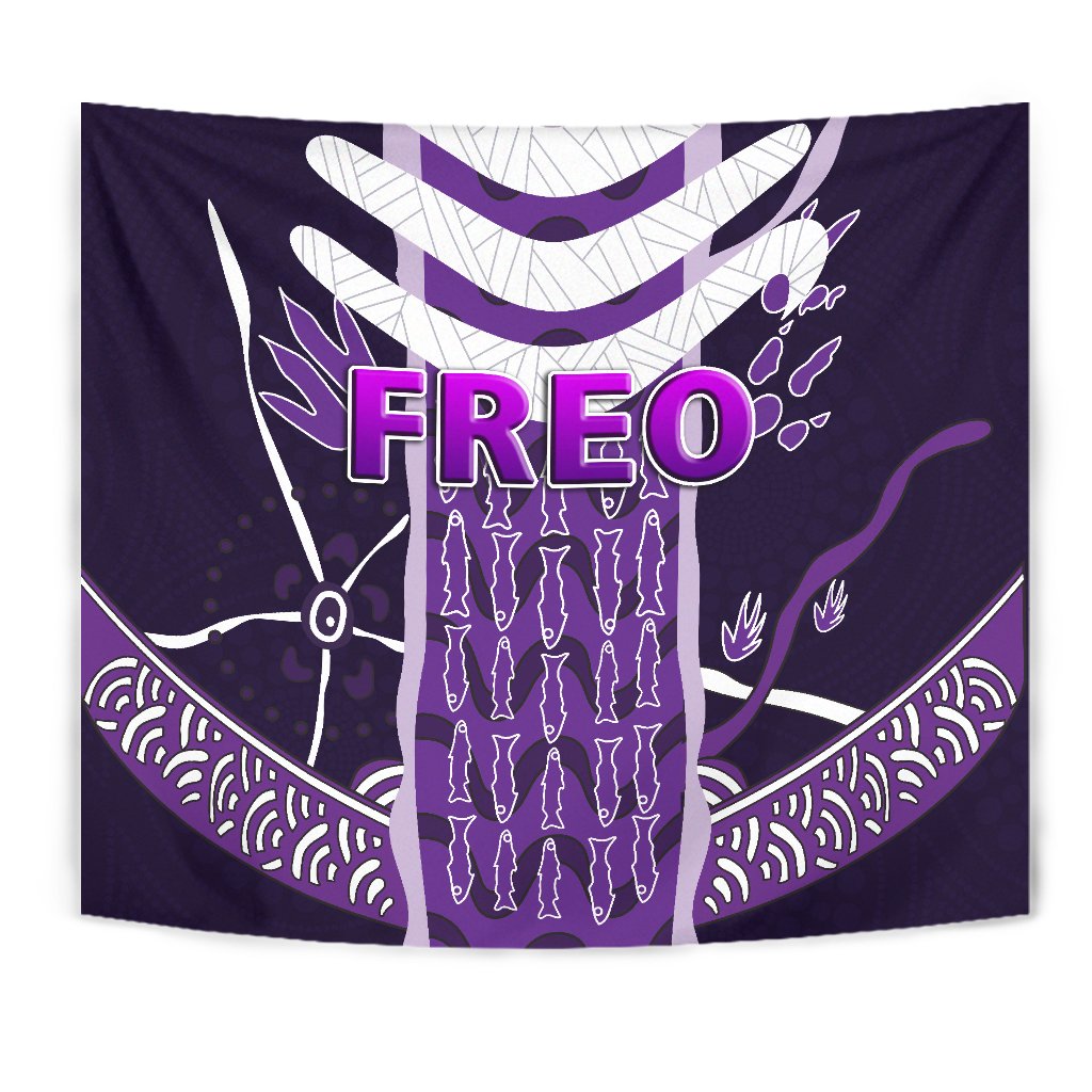 Fremantle Tapestry Dockers Simple Indigenous Freo - Vibe Hoodie Shop