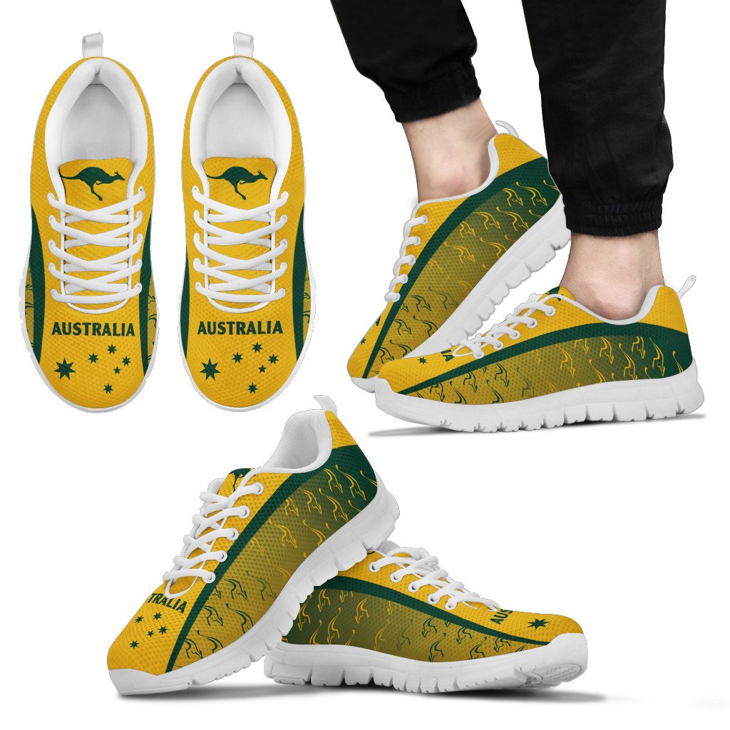 Sneakers - Australia Rugby Shoes Kangaroo Symbol - Unisex - Vibe Hoodie Shop