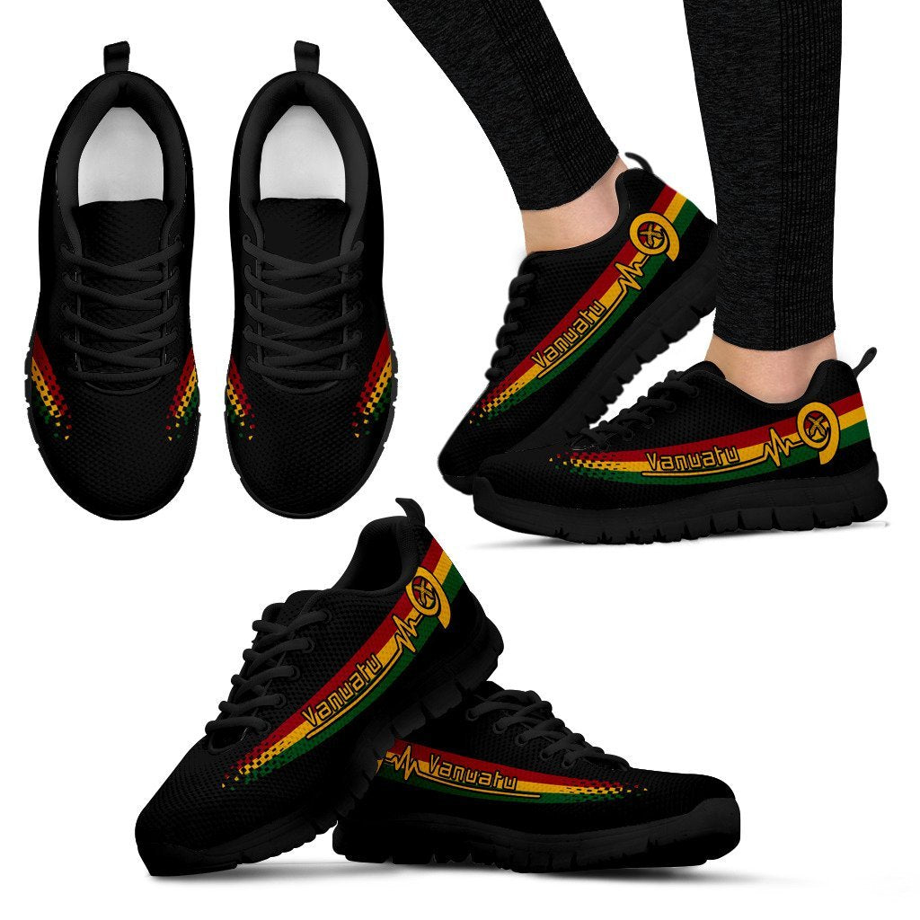 Vanuatu Heartbeat Sneakers - Vibe Hoodie Shop