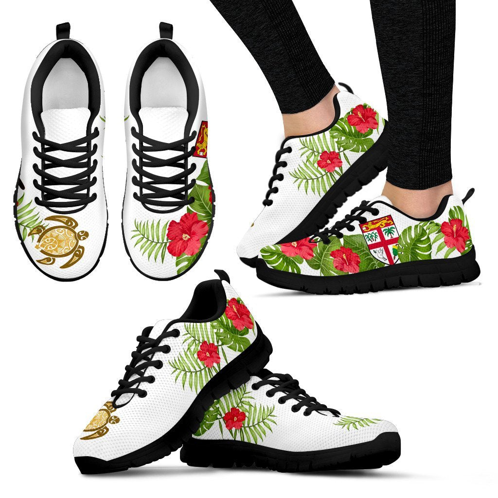 Love Fiji Sneakers - Fijian Shoes White Version - Vibe Hoodie Shop