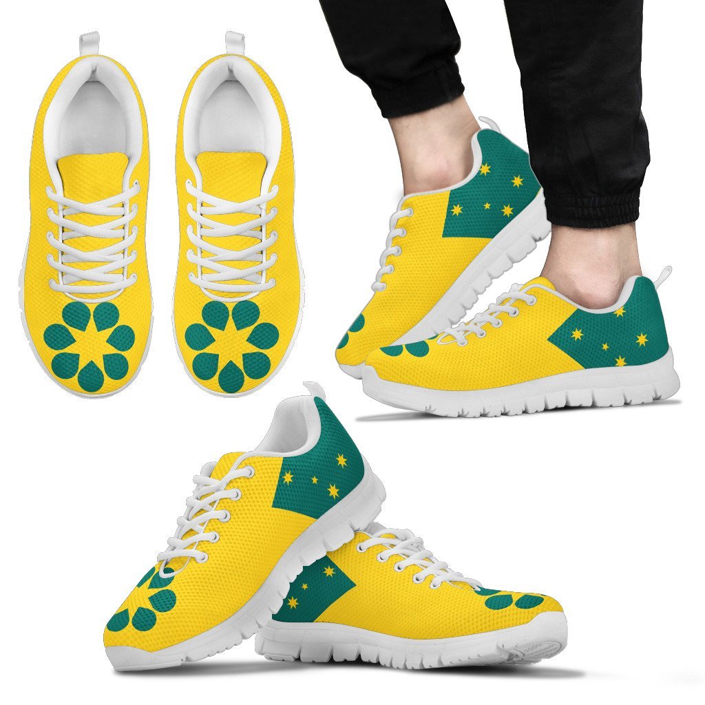 Sneakers - Southern Cross Australia Shoes National Colors - Unisex - Vibe Hoodie Shop