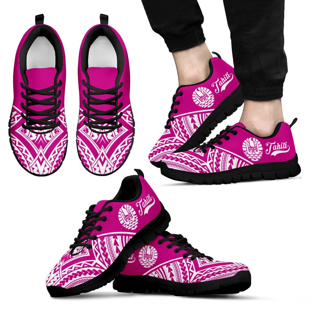 Tahiti Rising Sneakers (Pink) - Vibe Hoodie Shop