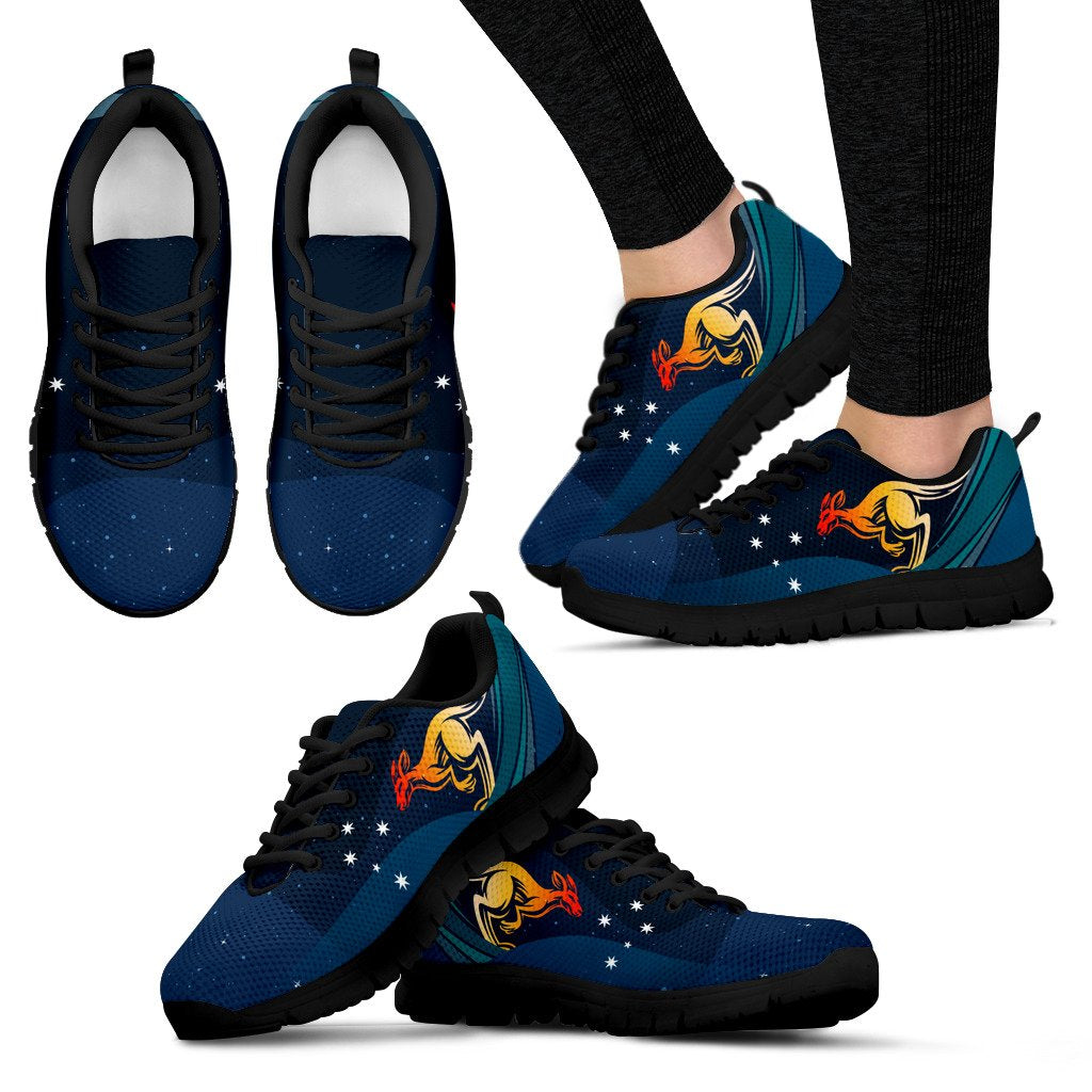 Sneakers - Kangaroo Shoes Night Sky - Unisex - Vibe Hoodie Shop