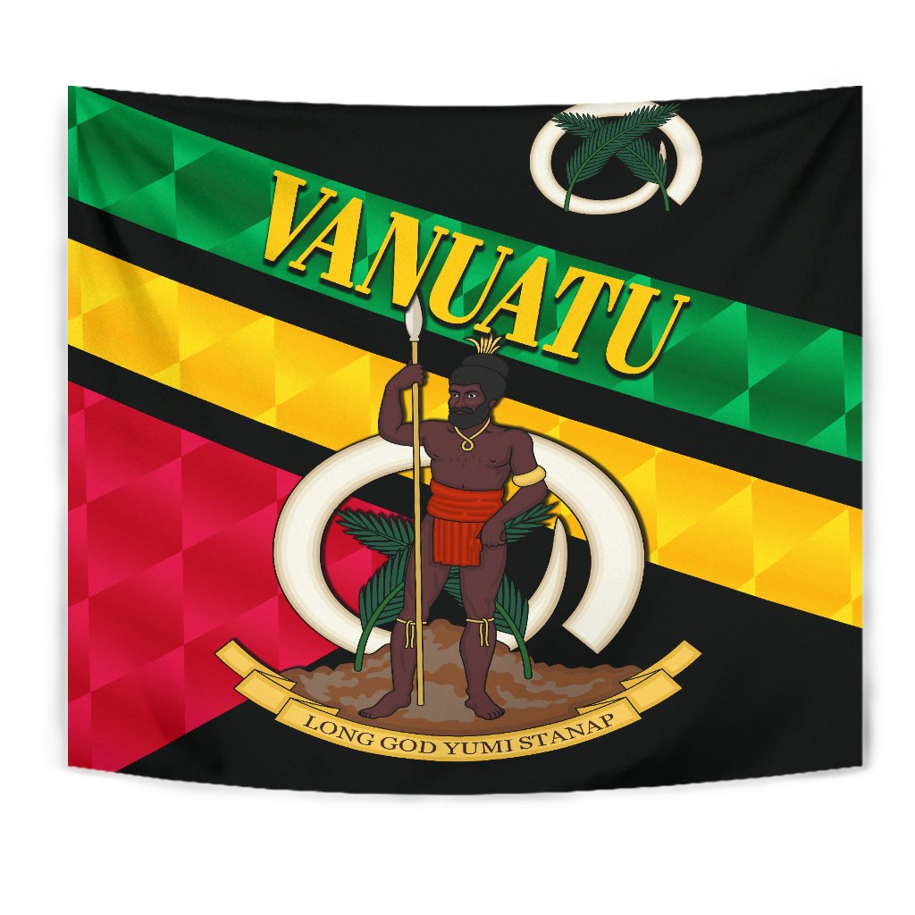 Vanuatu Rugby Tapestry Sporty Style - Vibe Hoodie Shop