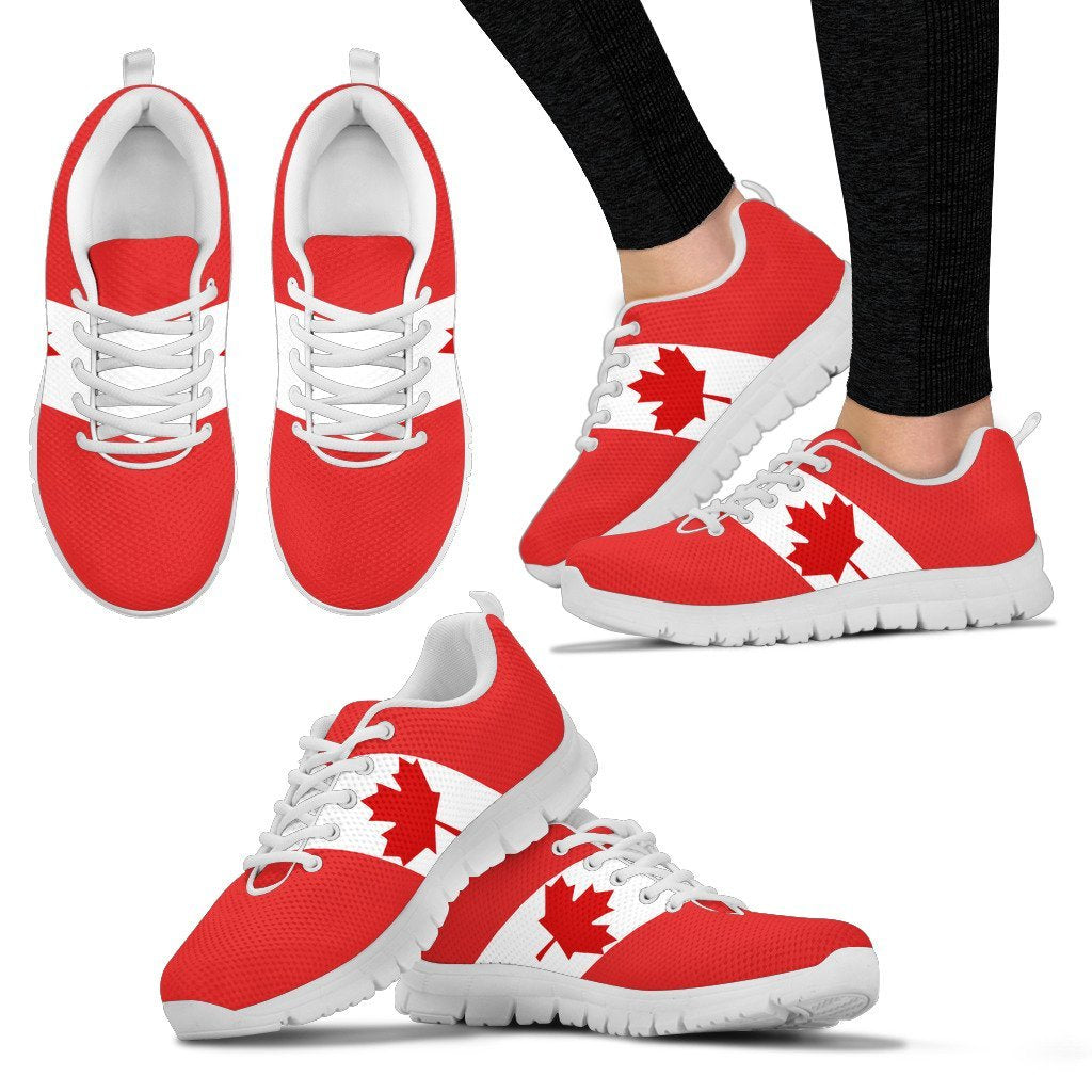 Canada Maple Leaf Sneakers 03 - Vibe Hoodie Shop