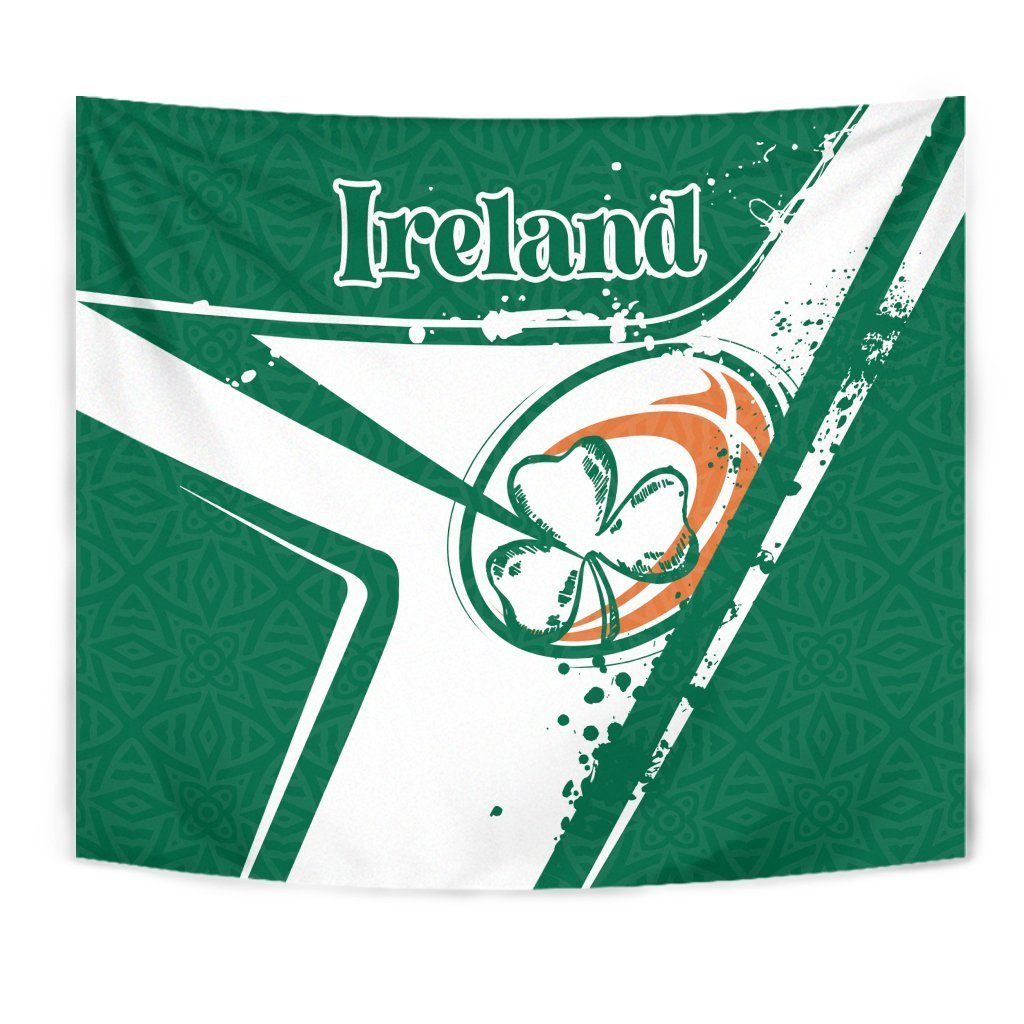 Ireland Rugby Tapestry - Irish Rugby - Vibe Hoodie Shop